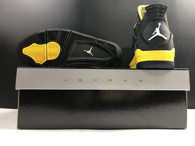 Bmlin Shoes Jordan 308497-008 Retro 4 Air Thunder 0729